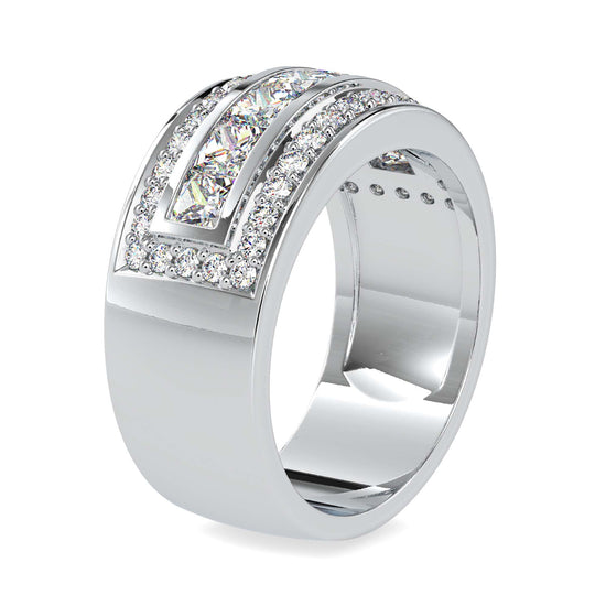 Solitaire Engagement Lab Diamond Ring 18 Karat White Gold Slew Lab Diamond Ring Fiona Diamonds