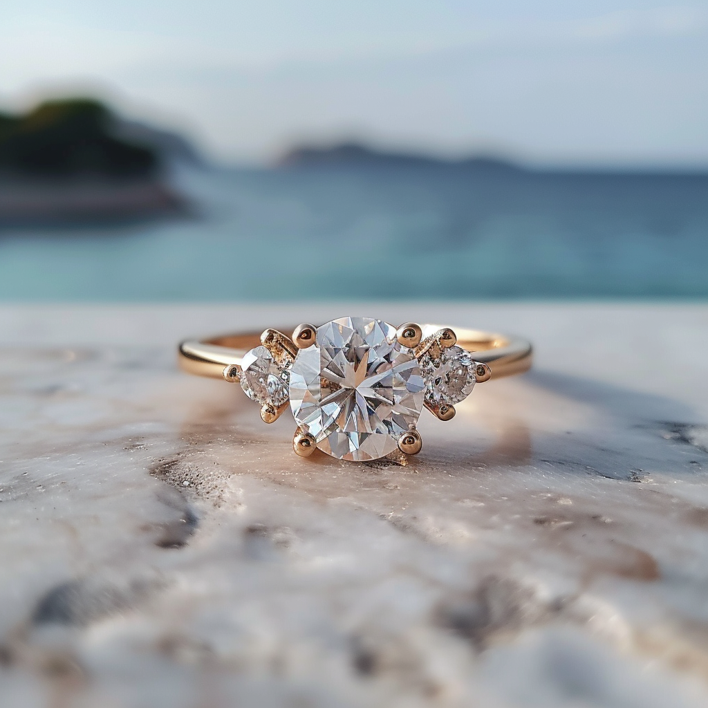 Diamond Ring ( 値下げしました　)装飾ダイヤモンド