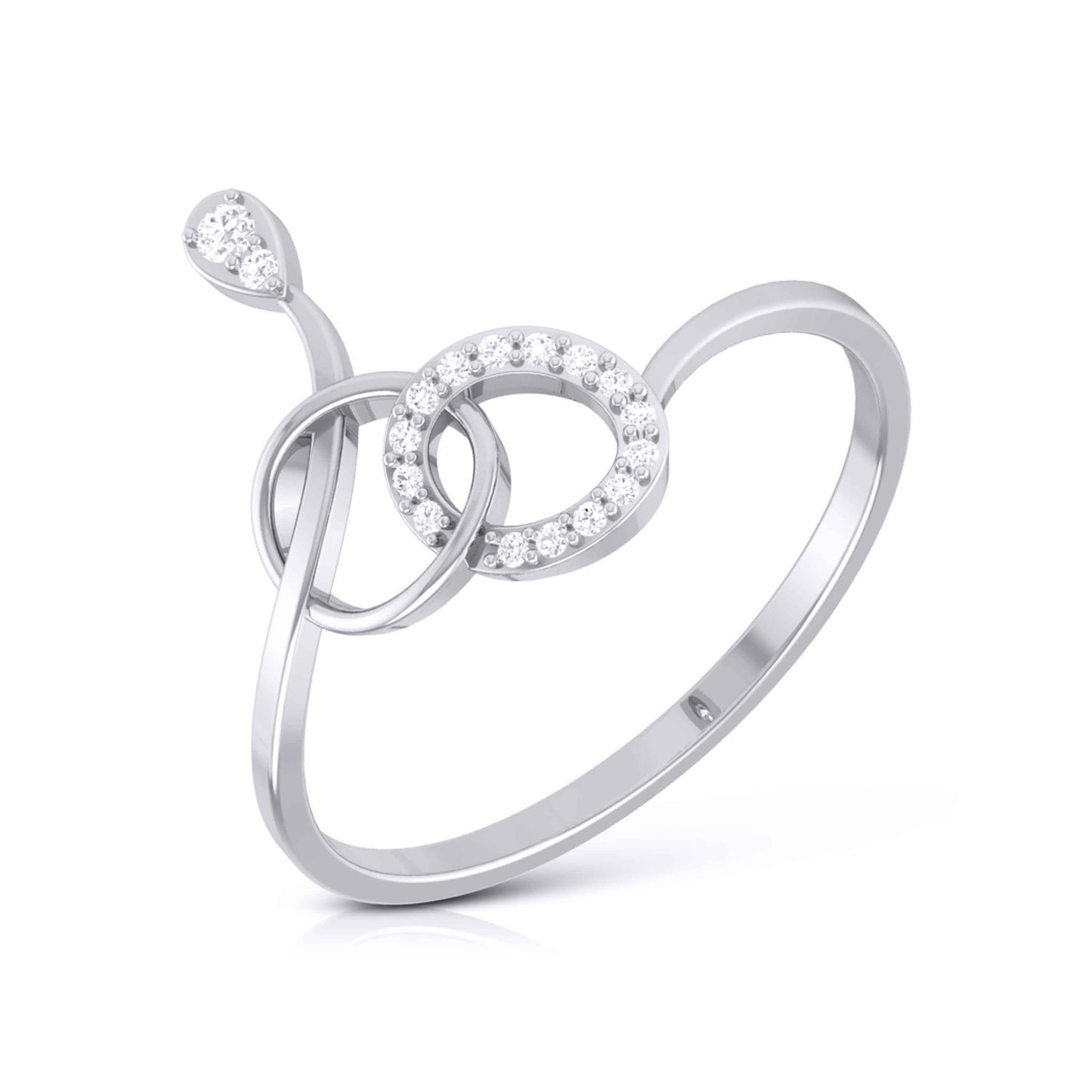 Jollier lab grown diamond ring trendy ring design Fiona Diamonds