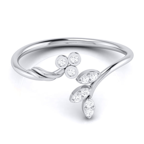 Blatt lab grown diamond ring sleek ring Fiona Diamonds