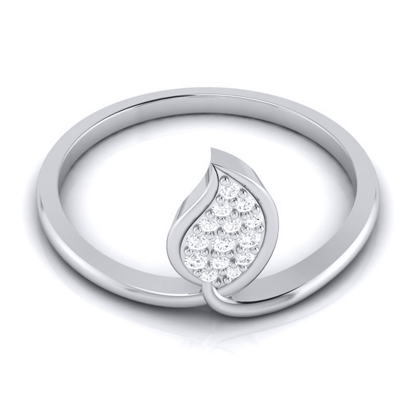 Hoja Lab Diamond Ring | Fiona Diamonds