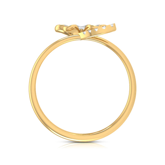 Buy Hammered 22k Gold and Diamond Wedding Ring at Nancy Troske Jewelry for  only $6,500.00