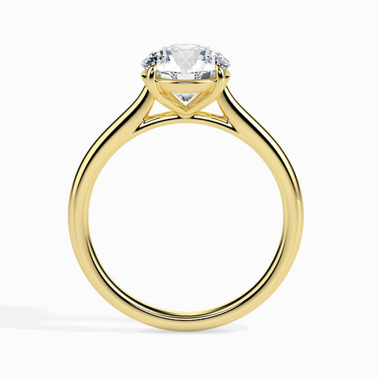 1.5ct Round Lab Diamond Willa Solitaire Ring - Fiona Diamonds - Fiona Diamonds