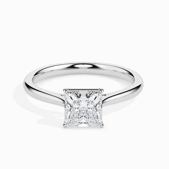 1.5ct Princess Lab Diamond Ava Solitaire Ring - Fiona Diamonds - Fiona Diamonds