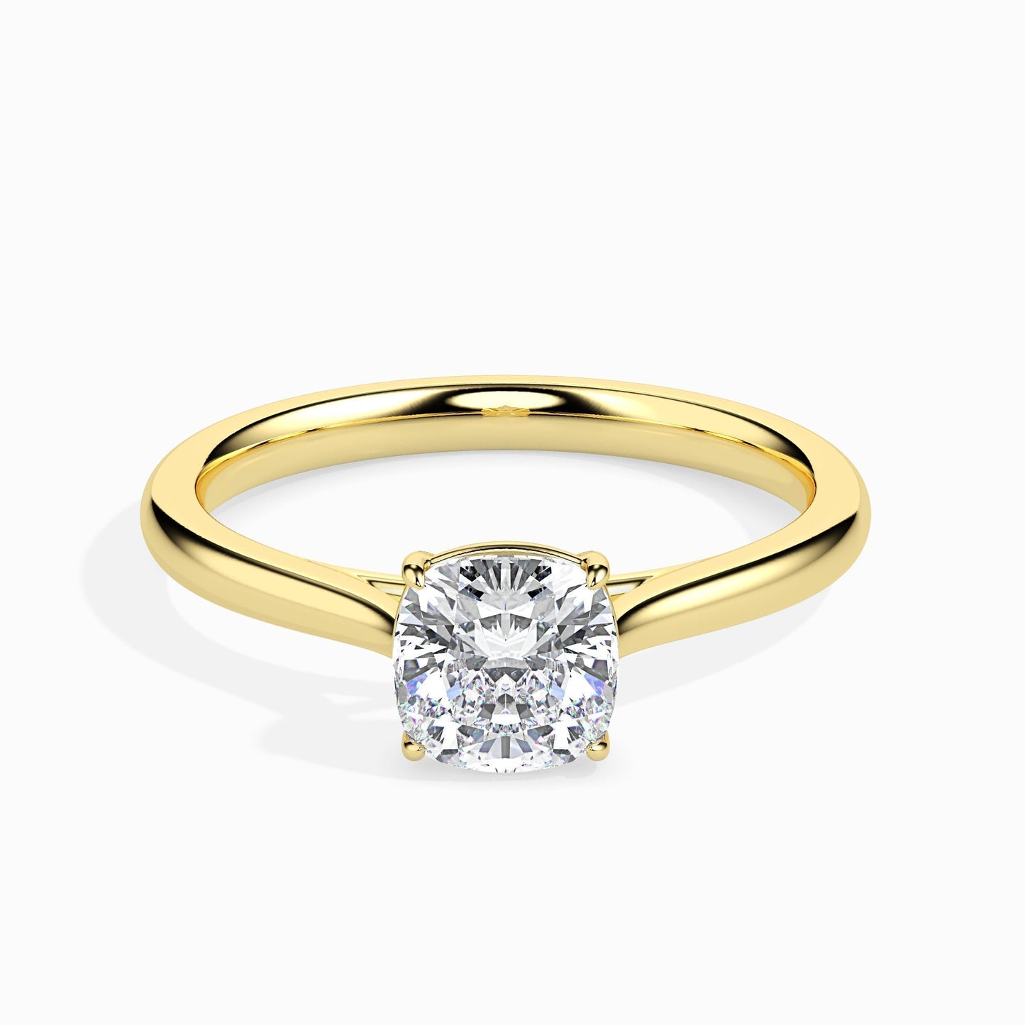 1.5ct Cushion Lab Diamond Dream Solitaire Ring - Fiona Diamonds - Fiona Diamonds