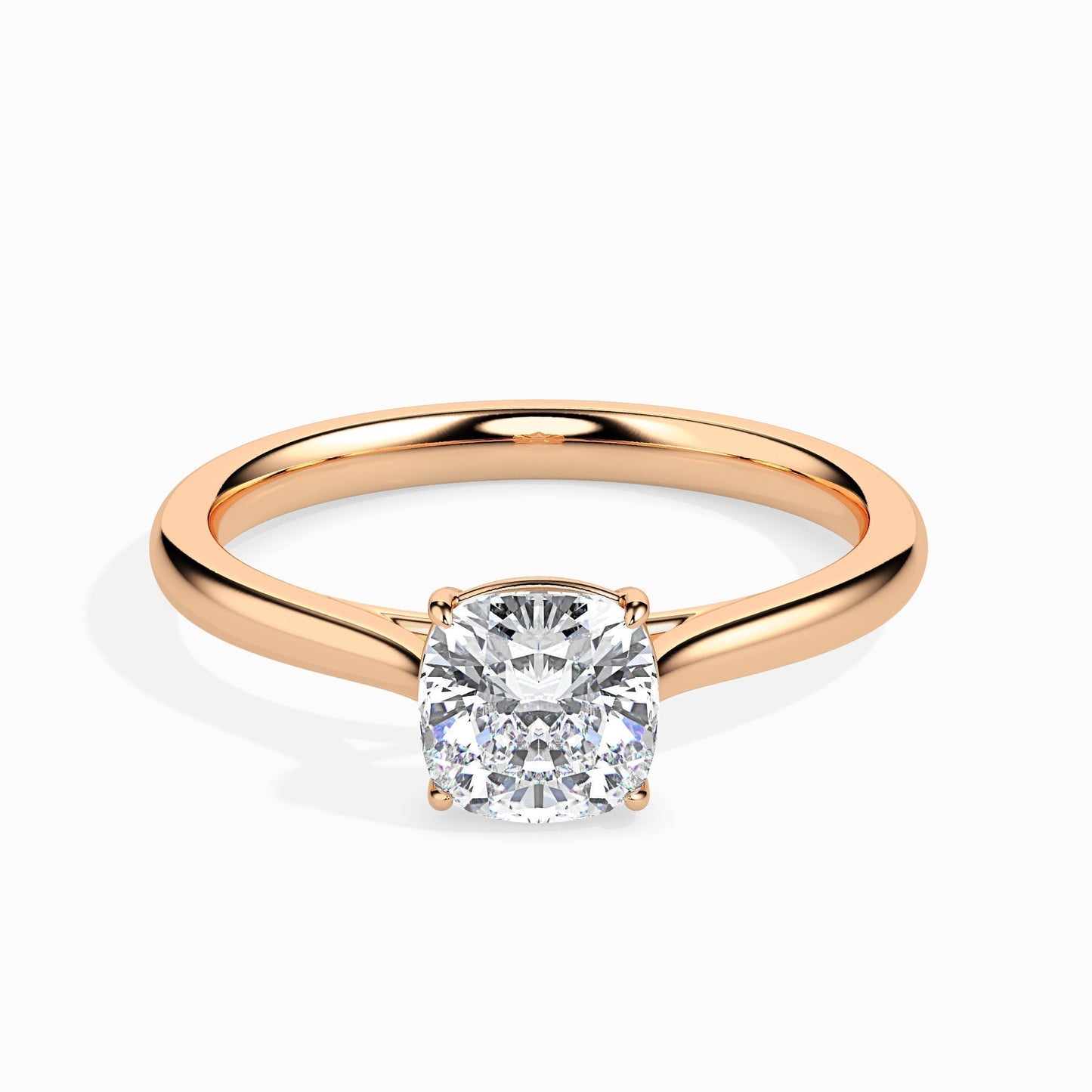 1ct Cushion Lab Diamond Dream Solitaire Ring - Fiona Diamonds - Fiona Diamonds