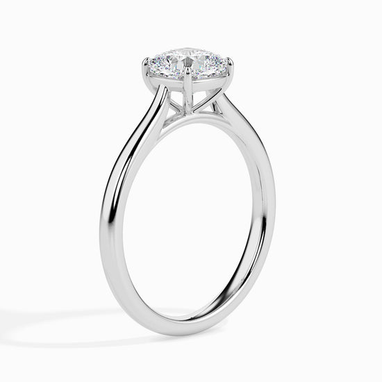 1ct Cushion Lab Diamond Dream Solitaire Ring - Fiona Diamonds - Fiona Diamonds