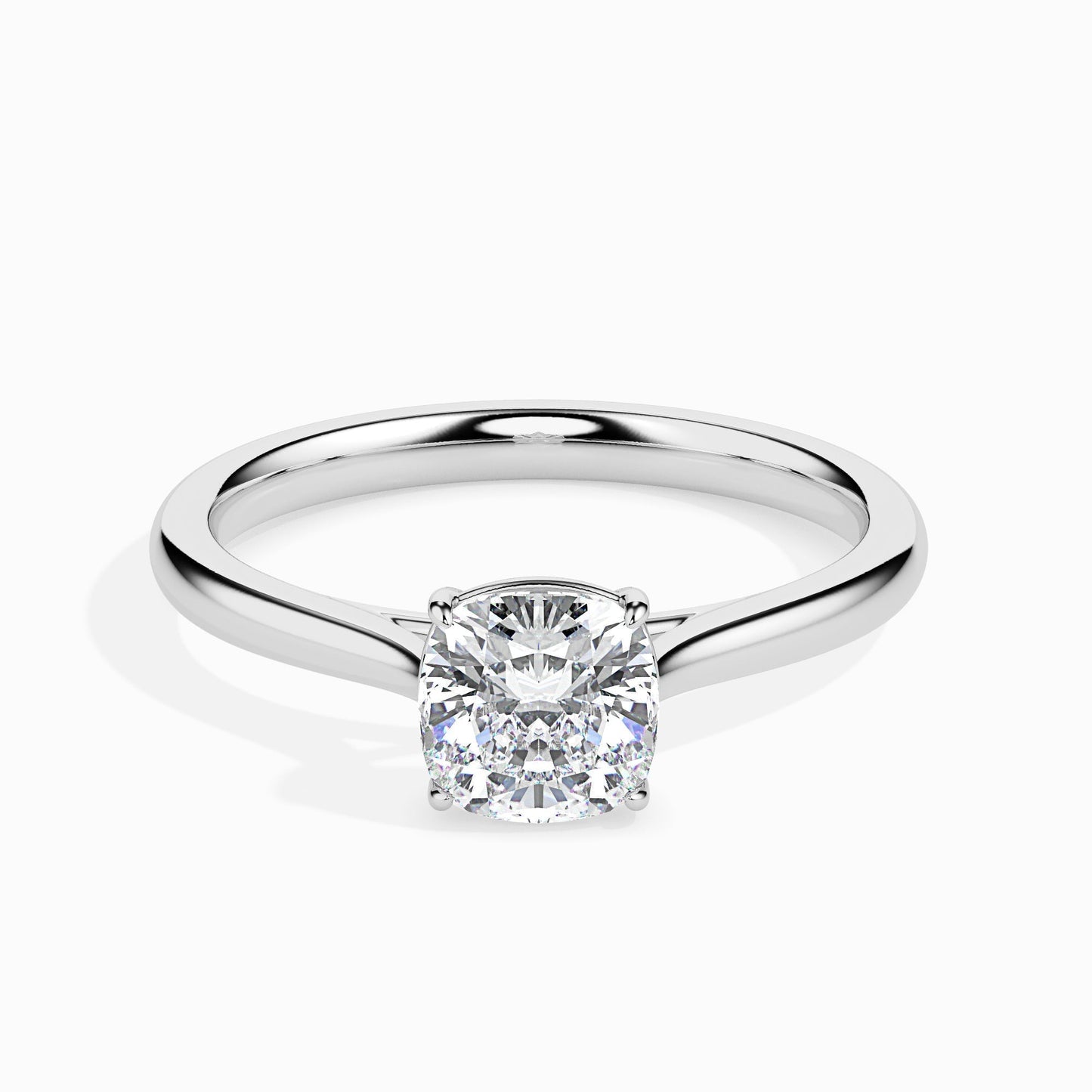 1ct Cushion Lab Diamond Dream Solitaire Ring - Fiona Diamonds - Fiona Diamonds