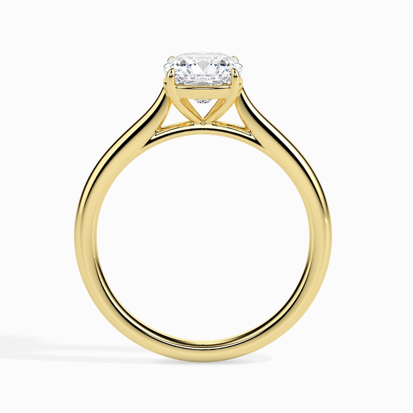 1ct Cushion Lab Diamond Dream Solitaire Ring - Fiona Diamonds - Fiona Diamonds