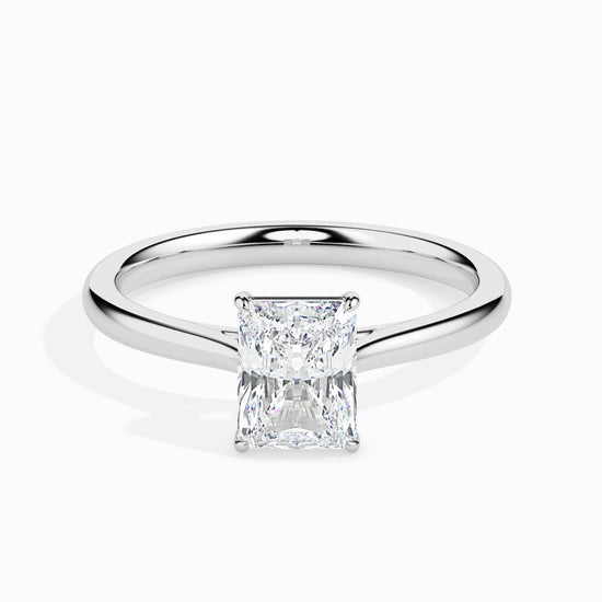 1.5ct Radiant Lab Diamond Camila Solitaire Ring - Fiona Diamonds - Fiona Diamonds