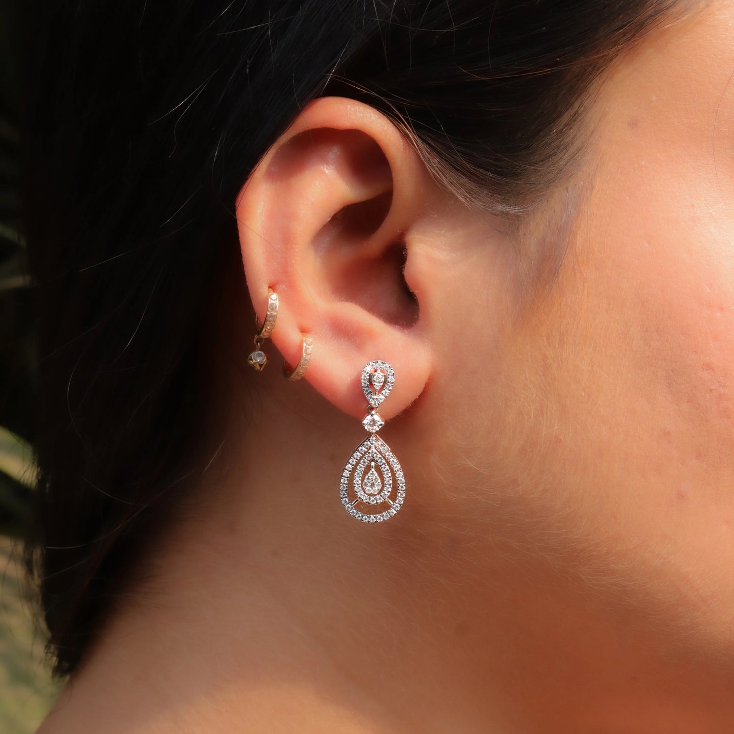 Shiana Lab Grown Diamond Earrings - Fiona Diamonds - Fiona Diamonds