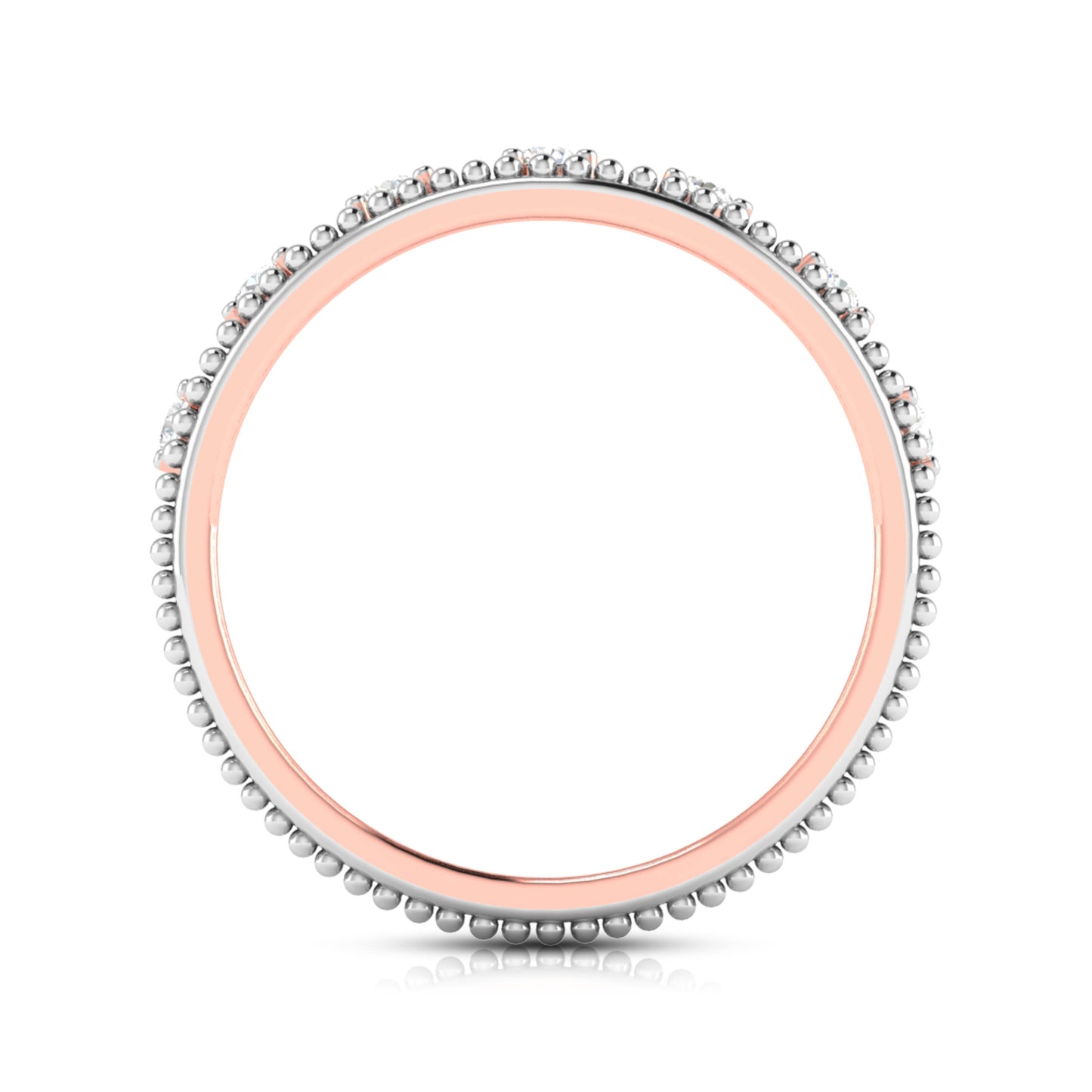 Couronne lab grown diamond ring simple round ring design Fiona Diamonds