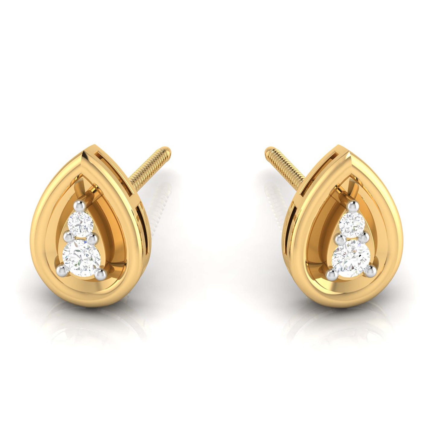 Small earrings design Sparkle Lab Grown Diamond Earrings Fiona Diamonds